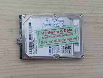 phục hồi dữ liệu ổ cứng Samsung 320GB đầu từ lỗi