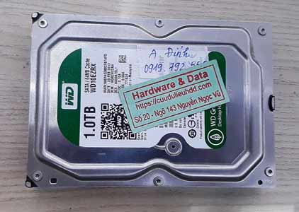 Khôi phục dữ liệu ổ cứng Western 1TB chết cơ