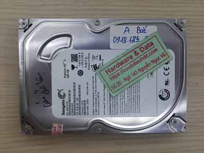 lấy lại dữ liệu ổ cứng Seagate 500GB đầu từ lỗi