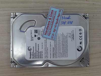 Phục hồi dữ liệu ổ cứng Seagate 250GB chết cơ