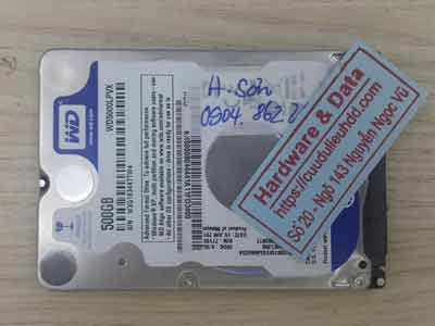 Phục hồi dữ liệu ổ cứng Western 500GB mất dữ liệu