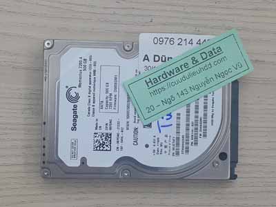Cứu dữ liệu Seagate 500GB hỏng cơ