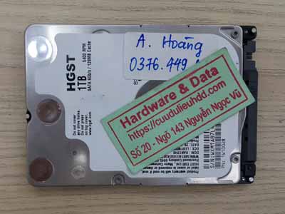lấy lại dữ liệu Hitachi lỗi cơ