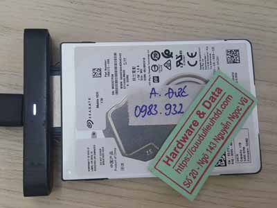 Lấy lại dữ liệu ổ cứng Seagate 1TB mất dữ liệu