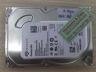 lấy lại dữ liệu ổ cứng Seagate 500GB đầu từ lỗi