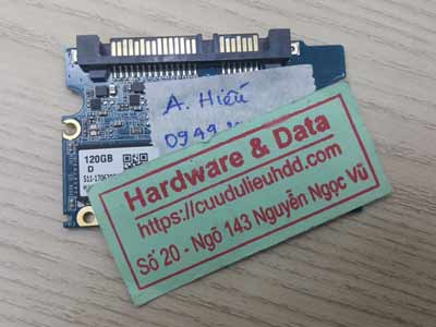 lấy lại dữ liệu ổ cứng western 500GB lỗi chip