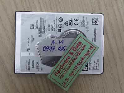 Cứu dữ liệu ổ cứng Seagate 1TB đầu từ lỗi