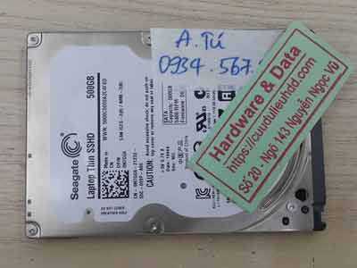 cứu dữ liệu ổ cứng seagte 500GB chết cơ
