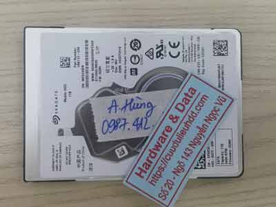 lất dữ liệu ổ cứng Seagate 1TB đầu từ lỗi