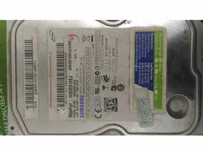 Cứu dữ liệu ổ cứng Samsung 250GB đầu từ lỗi
