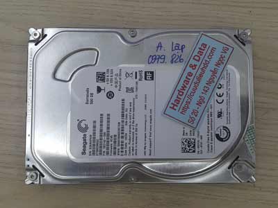 Khôi phục dữ liệu ổ cứng Seagate 500GB hỏng đầu từ