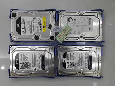 Khôi phục dữ liệu msy chủ Raid0 4 ổ cứng