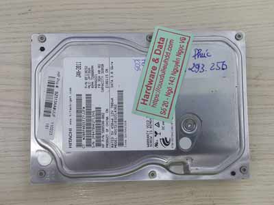 khôi phục dữ liệu ổ cứng Hitachi 320GB chết cơ
