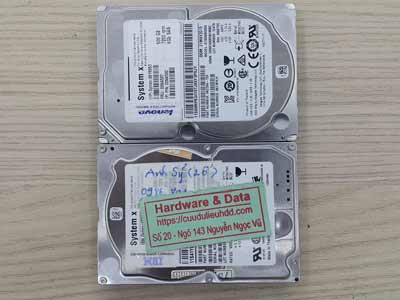 Cứu dữ liệu Server SAS 500GB lỗi ổ cứng