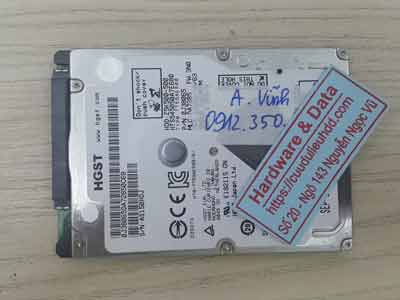 Lấy lại dữ liệu ổ cứng Hitachi 500GB chết cơ