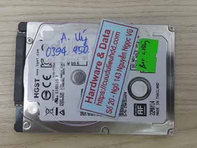 Cứu dữ liệu ổ cứng Hitachi 500GB đầu đọc lỗi