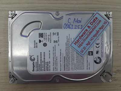 Phục hồi dữ liệu Seagate 250GB chết cơ