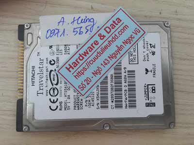 Khôi phục dữ liệu ổ cứng Hitachi 40GB chết cơ