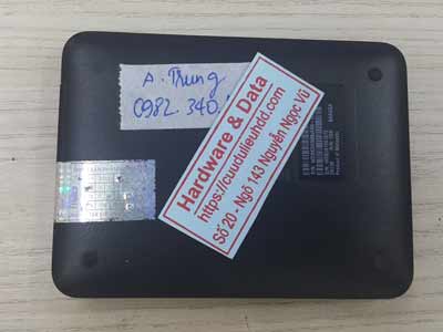 Khôi phục dữ liệu ổ cứng box Western 500GB mất dữ liệu