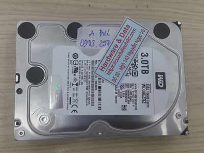 Lấy lại dữ liệu ổ cứng Western 3TB Bad sector