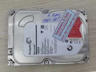 Khôi phục dữ liệu ổ cứng Seagate 1TB đầu đọc lỗi