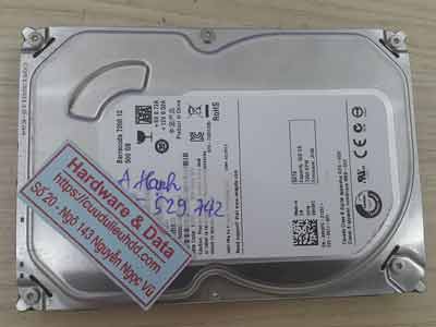 Cứu dữ liệu Seagate 500GB chết cơ