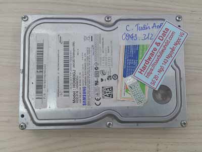 lấy lại dữ liệu Samsung 80GB chết cơ