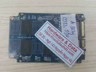 phục hồi dữ liệu ổ cứng SSD kingsmax 120GB lỗi chip