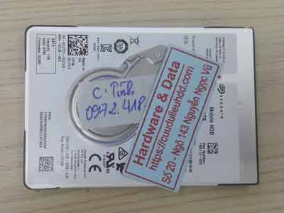 Cứu dữ liệu ổ cứng Seagate 1TB chết cơ