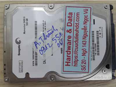 phục hồi dữ liệu ổ cứng Seagate 500GB chết cơ