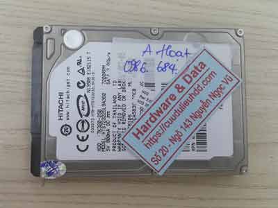 khôi phục dữ liệu ổ cứng Hitachi 250GB chết cơ