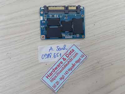 Cứu dữ liệu ổ cứng SSD Sandisk 256GB hỏng