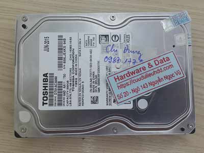 lấy lại dữ liệu ổ cứng toshiba 500GB đầu từ lỗi