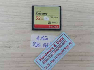 phục hồi dữ liệu thẻ nhớ 32GB mất dữ liệu