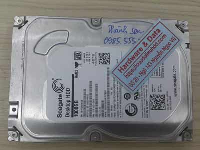 phục hồi dữ liệu Seagate 1TB chết cơ