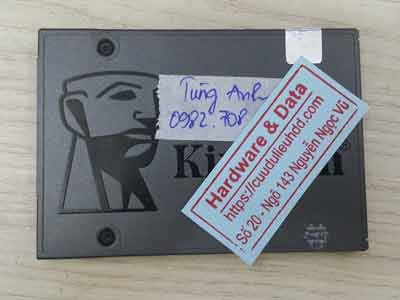Lấy lại dữ liệu ổ cứng SSD Kingston 480GB lỗi chip