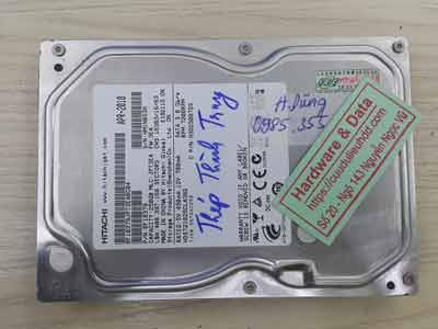 lấy dữ liệu Hitachi 250GB đầu từ lỗi