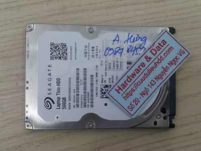 Cứu dữ liệu ổ cứng Seagate 500GBchết cơ