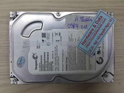 phục hồi dữ liệu ổ cứng Seagate 500GB đầu từ lỗi