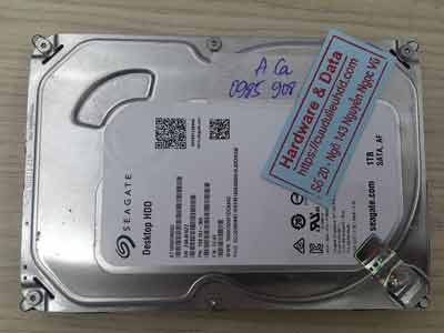 Khôi phục dữ liệu ổ cứng Seagate 1TB mất dữ liệu