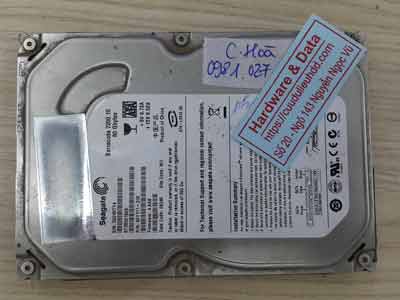 Lấy lại dữ liệu ổ cứng Seagate 80GB chết cơ