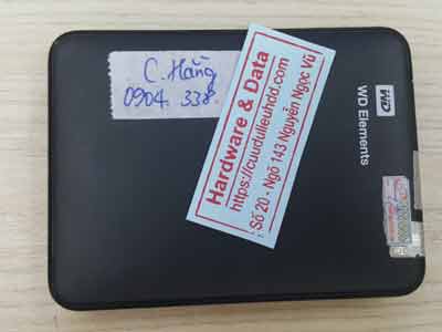 Phục hồi dữ liệu ổ cứng Western 1TB mất dữ liệu