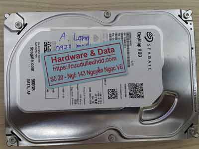 Lấy lại dữ liệu ổ cứng Western 1TB hỏng đầu từ