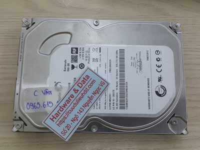 Cứu dữ liệu Seagate 500GB hỏng đầu từ