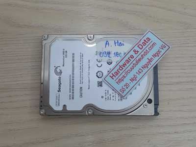 cứu dữ liệu ổ cứng Seagate 320GB mất dữ liệu
