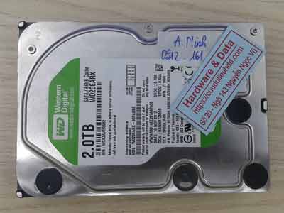 Khôi phục dữ liệu ổ cứng Western 2TB chết cơ
