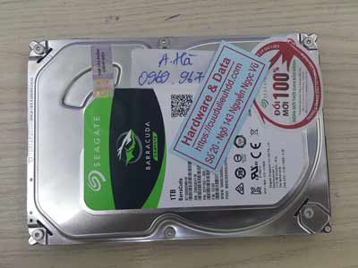 lấy dữ liệu ổ cứng Seagate 1TB gộp ổ