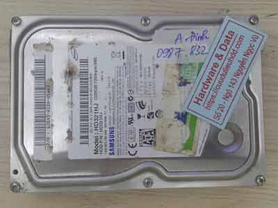 Khôi phục dữ liệu Samsung 320GB Bad sector