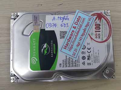 Phục hồi dữ liệu ổ cứng Seagate 1TB mất dữ liệu