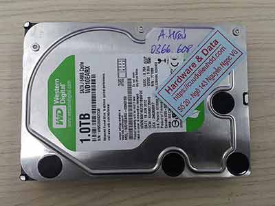 Khôi phục dữ liệu ổ cứng Western 1TB đầu từ lỗi